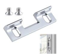 HAEPXYBY Replacement Piece Type 115 for Strike Plates, Adjustable Strike Plates Replacement Piece, 46 x 14.4 x 9 mm Strike Plate Front Door Screw-On Piece for Standard Locking Plate (32 mm Screw Hole