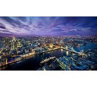 Haeran River Beautiful City At Night London Painting By Numbers Diy Unique Canvas Oil Painting Kit Digital Painting