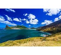 Haeran River Full Drill Hout Bay Cape Town Cape Peninsula Atlantic Coast DIY 5D Diamond Painting by Number Unique Kits Home Wall Decor Crystal Rhinestone Wall Decor