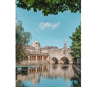 Haeran River Landscape Of Bath A City In Southwest England Full Drill Diy 5D Diamond Painting By Number Unique Kits Home Wall Decor Crystal Rhinestone Wall Decor