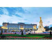 Haeran River London England Buckingham Palace DIY 5D Diamond Painting by Number Unique Kits Home Wall Decor Crystal Rhinestone Wall Decor