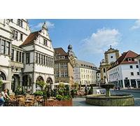 Haeran River Paderborn Germany Colour Talk Painting by Numbers DIY Unique Canvas Oil Painting Kit Digital Painting