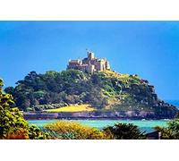 Haeran River Saint Michael's Mount DIY 5D Diamond Painting by Number Unique Kits Home Wall Decor Crystal Rhinestone Wall Decor