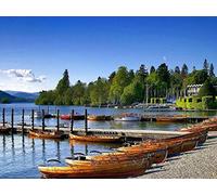 Haeran River Windermere Lake District Uk DIY 5D Diamond Painting by Number unique Kits Home Wall Decor Crystal Rhinestone Wall Decor