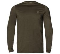 Härkila - Base All Season L/S T-Shirt - Merino shirt size 3XL, green