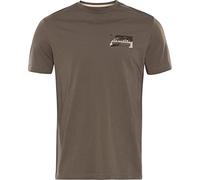 Härkila Core t-Shirt | Soft, Brushed, Stretchy 100% Cotton | Professional Hunting Clothes & Equipment | Scandinavian Quality Made to Last | Brown Granite, M