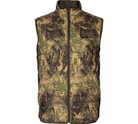 Härkila Deer Stalker camo reversible packable waistcoat Willow green/AXIS MSP®Forest