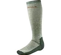 Härkila | Expedition long sock | Professional Hunting Clothes & Equipment | Scandinavian Quality Made to Last | Grey/Green, M