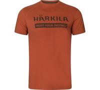 Härkila Logo S/S T-Shirt, Arabian Spice, L