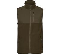 Härkila Men's Fjell Fleece Vest, Hunting Green/Willow Green, M
