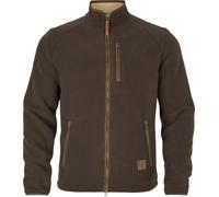 Härkila Men's Sandhem Fleece Jacket, Demitasse Brown, L