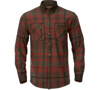 Härkila Pajala Shirt Red Autumn Check Men's Country Hunting Shooting