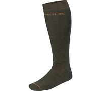 Härkila | Pro Hunter 2.0 long socks | Professional Hunting Clothes & Equipment | Scandinavian Quality Made to Last | Willow green/Shadow brown, S