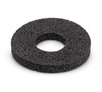 HAEST Holder for Shot Puts & Hammer Heads - Regupol® - 12 mm Thickness - Ø 10.5 cm - Non-Slip - Black - Training & Storage