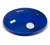 HAEST Rubber Discus Blue Fusion - 1.60 kg Training Discus - Black-Blue - Indoor & Outdoor Use - Durable Medium-Firm Rubber - Unique Design