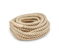 HAEST Strong Tug of War Rope - 36 M Length - 32 MM Diameter - Made of Jute