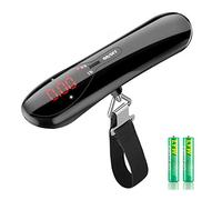 HaetFire Digital Luggage Scale 50kg/110lb Portable Digital Travel Suitcase Scale Electronic Hanging Postal Baggage Scales Weight With Backlight