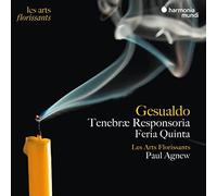 HAF8905363 Les Arts Florissants Gesualdo: Tenebra¦ Responsoria, Feria Quinta CD