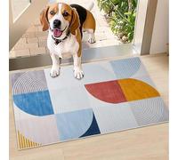 Hafaa Door Mat Indoor & Outdoor - Non Slip Heavy Duty Doormats - Stylish & Printed Mat - Perfect Dust Grabbing Shoes Scrapper Door Mats (Kira, 40cm x 60cm)