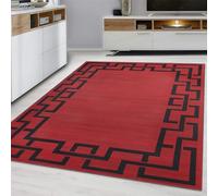 Hafaa Rugs Living Room - Bedroom Runner Rug for Indoor Greek key Style Printed Area Rugs Easy Care Soft Touch Floor Carpet (80x150cm, Lexi)