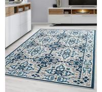 Hafaa Rugs Living Room - Runner Rug for Indoor Bedroom Floral Style Printed Vintage Rug Premium Quality Soft Touch Easy to Clean Floor Carpet (80x150cm, Luna)