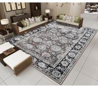 Hafaa Washable Rugs Living Room Large 240x320 CM - Soft Short Pile Extra Large Area Rugs for Bedroom, Dining Room, Lounge - Modern Vintage Design Boho Rug Cashmere Faux Floor Carpet, Harmony
