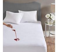 Hafaa Waterproof Mattress Protector 30cm Extra Deep Fitted Super King Mattress Protector Non Noisy & Breathable Terry Towel Mattress Cover (180 x 200 Cm)