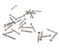 HAFD A2 Stainless Steel Countersunk Wood Screws 3x25mm, Torx TX Drive Fixing Screws for Wood, Timber and Furniture Assembly, Corrosion Resistant Stainless Steel Screws, Silver, Pack of 50