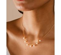 Hafeez Jewellery Lulua 18k Yellow Gold Pearl Necklace - One Size