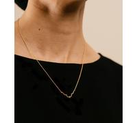 Hafeez Jewellery Qaws 18k Yellow Gold Diamond Necklace - One Size