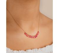 Hafeez Jewellery Warda 18k Yellow Gold Topaz Necklace - One Size