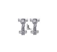 HAFELE 110 Degree Inset Hinge Without Integrated Buffering Kitchen Cabinet Cupboard Wardrobe Door Hinges with Slide on Arms Automatic Closing Spring