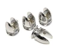 Hafele 4 Traditional Chrome Finish Glass Shelf Supports