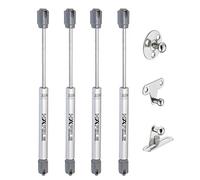 Hafele 60N Soft Opening Flap Fitting Flap Holder Gas Spring Damper for Flaps Gas Pressure Spring Hinges Cabinet Door Soft Closing Door Hinges Pack of 4 by Rainmaker Ltd