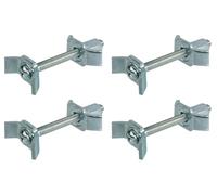 Hafele Galvanised Steel Kitchen Worktop Clamp - 4 x 150mm