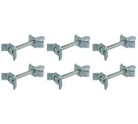 Hafele Galvanised Steel Kitchen Worktop Connector Bolt Clamp - 6 x 150mm