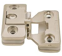 Hafele Prameta Glass Door Hinge 190° with Exposed Axle for All Inset Doors