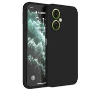 HAFFAN TPU Silicone Case Compatible with OnePlus Nord CE 3 Lite (6.7" inches), Cover Holster Sleeve - Black