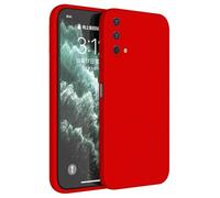 HAFFAN TPU Silicone Case Compatible with OnePlus Nord CE 5G (6.43"), Cover Holster Sleeve - China Red