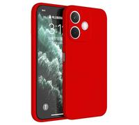 HAFFAN TPU Silicone Case Compatible with OPPO A5 Pro 5G / OPPO A5 Pro (4G) (6.67" inches), Cover Holster Sleeve - China Red