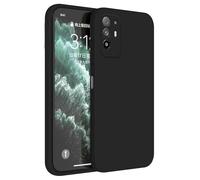 HAFFAN TPU Silicone Case Compatible with OPPO A94 5G (6.43" inches), Cover Holster Sleeve - Black