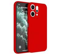 HAFFAN TPU Silicone Case Compatible with OPPO Reno14 5G / OPPO Reno 14 5G (6.59" inches), Cover Holster Sleeve - China Red