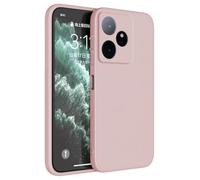 HAFFAN TPU Silicone Case Compatible with Realme GT 7 / GT 7T (6.8" inches), Cover Holster Sleeve - Sand Powder