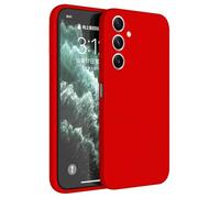 HAFFAN TPU Silicone Case Compatible with Samsung Galaxy A34 5G (6.6" inches), Cover Holster Sleeve - China Red