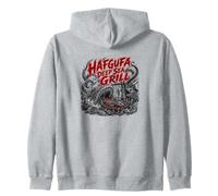 Hafgufa Deep viking Sea Grill Ocean Horror Kraken Zip Hoodie
