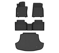 HAFIDI All Weather Car Floor Mats & Cargo Liner for 2019-2024 ES ES350/ES300h Custom Fit Full Set Accessories - Black