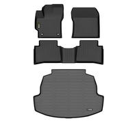 HAFIDI All Weather Car Floor Mats & Cargo Liner for Corolla Sedan 2020-2024 Custom Fit Full Set Accessories - Black