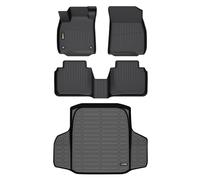 HAFIDI All Weather Floor Mats & Cargo Liner Set Custom for Honda Accord 2023 & Accord Hybrid 2023 Full Set Accessories - Black