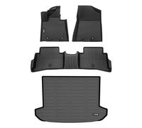 HAFIDI All Weather Floor Mats & Cargo Liner Set for 2017-2022 Kia Sportage (Gas ONLY) Full Set Accessories (Cargo Tray in Upper Deck Position)