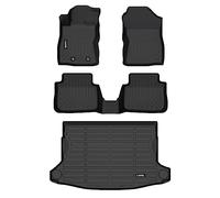 HAFIDI® Floor Mats & Cargo Liner Custom Set for 2024 Subaru Crosstrek & 2024 Impreza All Weather Protection TPE Full Set Automotive Floor Liners Accessories - Black